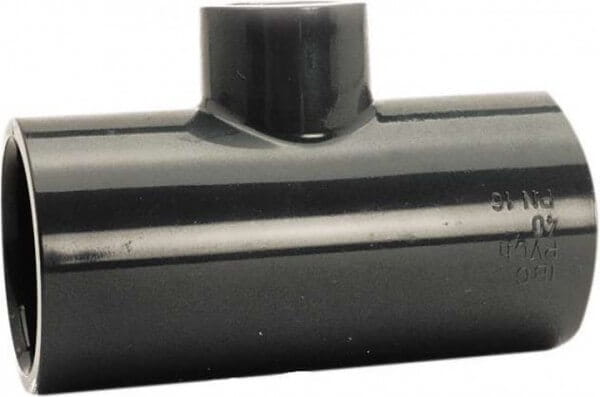 T-Stück reduziert, egal, 50-32 mm