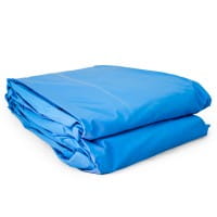 Poolfolie rund, 360 x 110-120 cm, 0,60mm, überlappend, blau