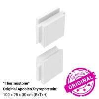 Styroporstein-Endschuber (2er Set)