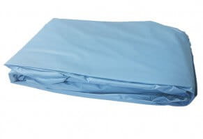 Poolfolie rund, 350 x 90-100 cm, 0,40 mm, überlappend, blau Poolfolie rund, 350 x 90-100 cm, 0,40 mm, überlappend, blau