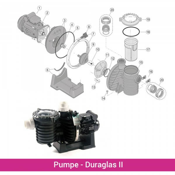 O-Ring Umkehrleitrad Duraglas II (5P6R) (RU9374)
